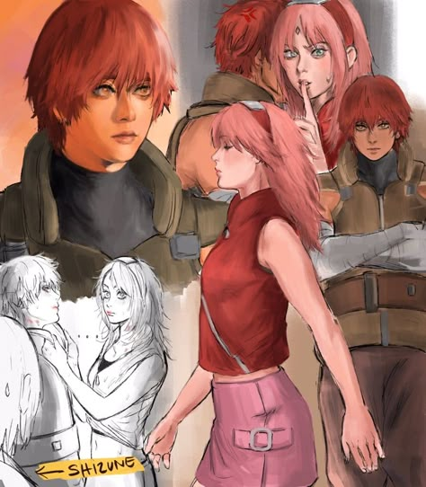 SasoSaku Gaara X Sakura, Naruto Pic, Sakura Harem, Sasuke Uchiha Sakura Haruno, Naruto Ship, Sakura Uchiha, Naruto Shippuden Anime, Sakura Haruno, Sasuke Uchiha