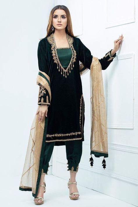 Velvet dresses for girls, Winter Dress Velvet Frock Design, Latest Velvet Suit Designs, Sunnia Manahil, Latest Velvet Dresses, Velvet Frock, Velvet Dresses Outfit, Velvet Suit Design, Pakistani Party Wear Dresses, Lace Dress Design