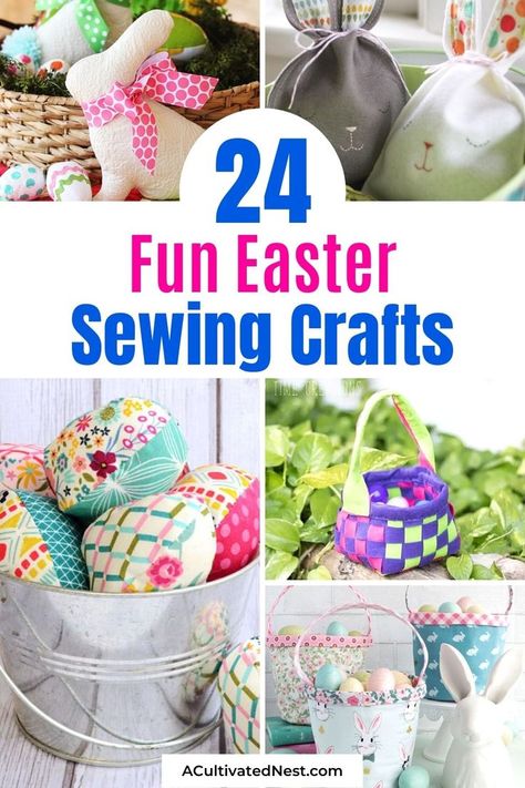 Sewing Classes For Beginners, Easter Sewing, Things To Sew, Toy Sewing, Sewing To Sell, Edible Crafts, Summer Sewing, Easter Projects, Printables Free