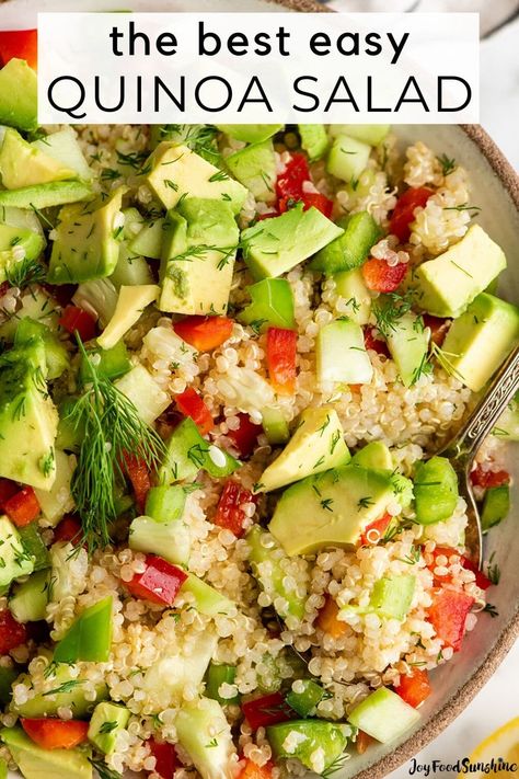 Quinoa Salad Recipes Cold, Best Quinoa Salad, Best Quinoa Salad Recipes, Quinoa Salad Dressing, Cold Quinoa Salad, Quinoa Avocado Salad, Best Quinoa Recipes, Best Quinoa, Quinoa Salad Recipes Easy