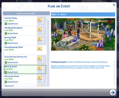 Meet & Greet Event Meet The Parents, New Partner, Sims 4 Mods, The Sims 4, Family And Friends, The Sims, Sims 4, How To Introduce Yourself, Special Events