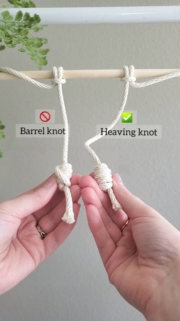 Heaving Knot, Barrel Knot, Instagram Tips And Tricks, Maker Studio, Macrame Mandala, Diy Clouds, Decorative Knots, Macrame Knots Tutorial, Knots Diy