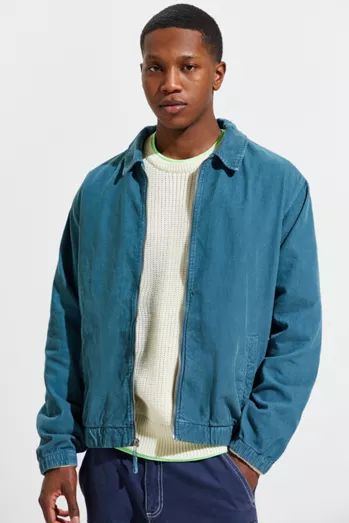 Blue Corduroy Jacket, Oversized Shirt Outfit, Black Men Fashion Urban, Blue Jacket Men, Fall Style Guide, Urban Outfitters Men, Men Closet, Vintage Clothes Women, Blue Corduroy