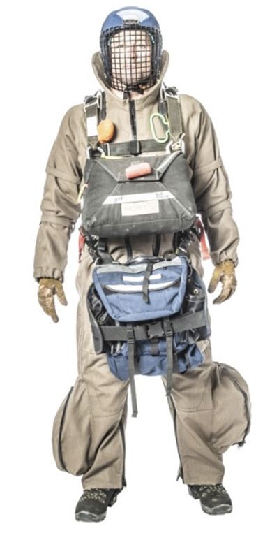 US Army designs protective jumpsuit for smokejumpers - Fire Aviation Wildland Fire, Military Surplus, Designer Jumpsuits, Team Leader, Jumpsuit Trousers, Range Of Motion, Character Development, Us Army, Firefighter