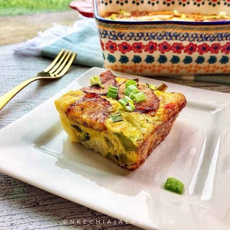 Plantain Frittata, Eggs Frittata, Baked Frittata, Egg Frittata, Broccoli Benefits, Breakfast Frittata, Vegetable Frittata, Ripe Plantain, Nigerian Recipes