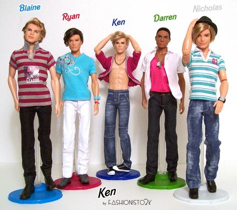 Ken Outfits, Barbie Ken Doll, Totally Hair Barbie, Ken Barbie Doll, Stand And Deliver, Barbies Pics, Barbie Summer, Barbie Sets, Diy Barbie Clothes