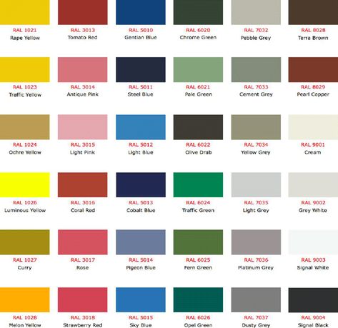 RAL Colour Chart 3 Ral Colour Chart, Ral Color Chart, Business Colors, Colour Chart, Template Site, Ral Colours, Color Chart, Template Printable, Free Download