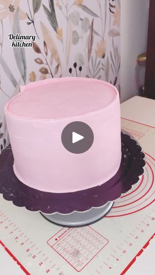 Fondant cake | For my new followers, how To Cover cake with Fondant | By Delimary kitchenFacebook Cover Cake With Fondant, Cake With Fondant, New Followers, Cake Cover, Fondant Cake, Fondant Cakes, A Wedding, Fondant, Cake