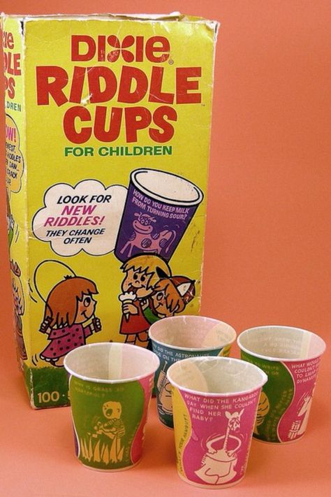 70's was Kool-Aid filled Riddle Cups!!! Nostalgia Toys, 1970s Childhood, Childhood Memories 70s, 80s Nostalgia, This Is Your Life, Childhood Days, School Memories, I Remember When, Good Ole