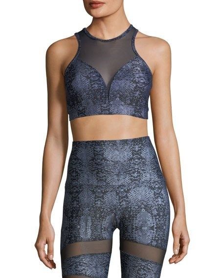 @neiman Marcus Koral Activewear, Activewear Trends, High Neck Bra, Printed Sports Bra, Whimsical Fashion, Clothing Retail, Racerback Sports Bra, Hot Yoga, Venom