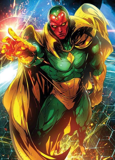 The Vision Marvel Vision, Marvel Fanart, Marvel Artwork, Arte Dc Comics, Marvel Vs Dc, Marvel Comic Character, Marvel Comics Art, Comics Art, Comic Book Heroes