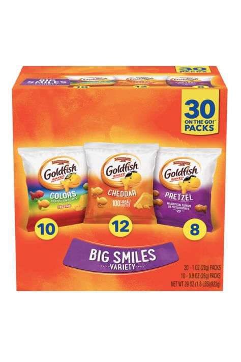 These goldfish are yummy and definitely worth the money. They will last you a long time and are perfect for kids who want a quick snack on the go. Visit the link to learn more and get your delicious snacks today. Adult Snacks, Cheddar Crackers, Unique Snacks, Fish Varieties, Goldfish Crackers, Creative Snacks, Big Smiles, Pepperidge Farm, Cracker Snacks