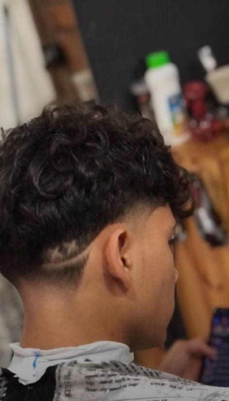 Amazing Haircut Designs for Men (Detailed Gallery) | Simple & Easy Haircut Design Ideas For Men Edgar Haircut With Design Initial, Freestyle Designs Haircut, Taper Fade Haircut With Design, Tapper Fade Freestyle, Motif Taper, Simple Hair Design, Freestyle Design Haircut, Low Taper Design, Lineup Haircut