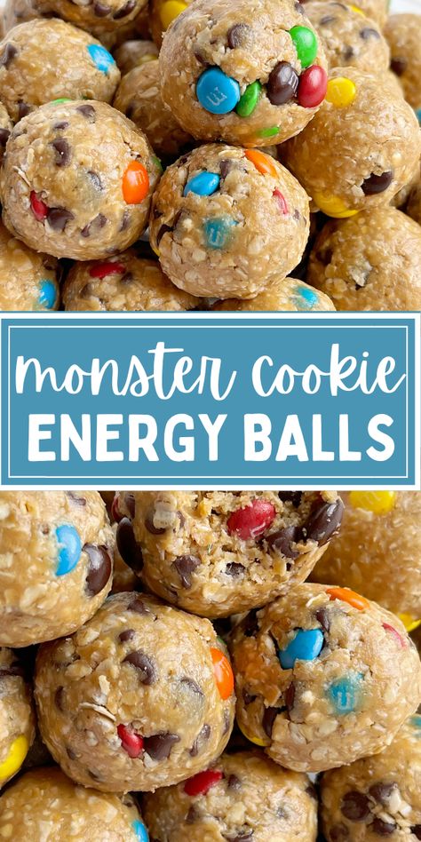 Gf Energy Balls, Healthy Snacks Energy Balls, Energy Balls Monster Cookie, No Bake Monster Energy Balls, Best Energy Balls Recipe, Protium Balls, Peanut Free Energy Balls For Kids, Kids Energy Balls Healthy Snacks, 5 Ingredient Energy Balls