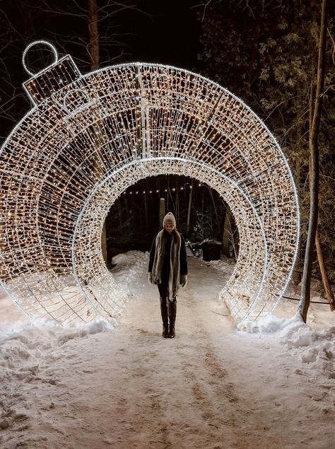 Christmas Walk Through, Christmas Light Aesthetic, Winter Wonderland Lights, Lighting Festival, Light Tunnel, Walking Path, Light Aesthetic, Light Trails, Walking Paths