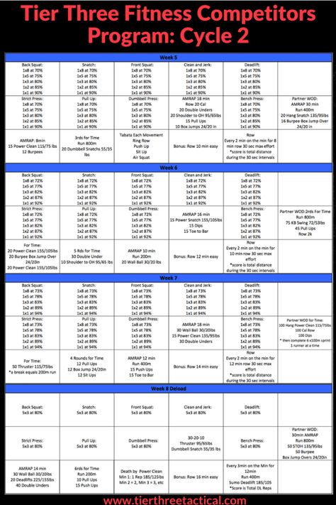 The Tier Three Fitness Competitors Program (Part 1) - Tier Three Tactical Workouts Intense, Crossfit Workout Program, Squat Program, Crossfit Program, Back Squat, Intense Ab Workout, Strength Program, Parenting Mistakes, Dumbbell Press