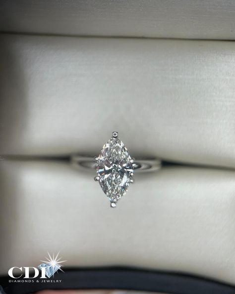 Custom designed 1.5 marquise cut diamond on a plain 14KT White gold mounting.✨💍🤍 Come see us to customize your own engagement ring! #engagement #marquisecut #engagementring #wedding #diamondring #diamonds White Gold Marquise Engagement Ring, Silver Marquise Engagement Ring, Marquise Engagement Ring Silver, Marquise Engagement Ring White Gold, Marquise Engagement Ring Gold, Marquise Engagement Ring, Marquise Cut Engagement Ring, Marquise Diamond Ring, Engagement Rings Marquise