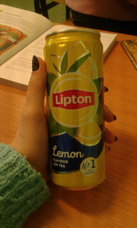 Ice Lemon Tea Aesthetic, Lemon Tea Aesthetic, Ice Tea Aesthetic, Ice Lemon Tea, Lipton Ice Tea, American Drinks, Tea Aesthetic, Flavor Ice, Lemon Tea