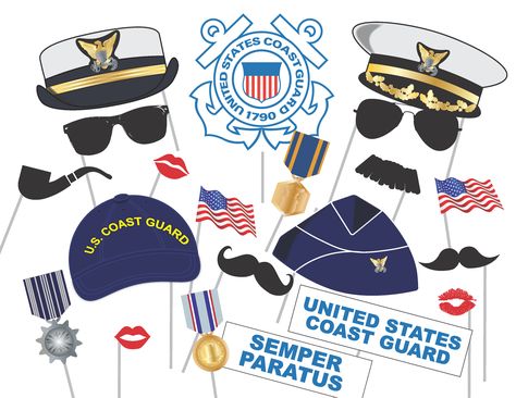 Coast Guard Themed Party, Coast Guard Party, Coast Guard Cake, Coast Guard Retirement Party, Coast Guard Party Ideas, Us Navy Party, Coachella Party Ideas, Coast Guard Logo, Coast Guard Academy