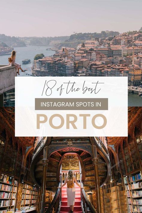 18 Best Instagram Spots Views in Porto - Polkadot Passport Porto Travel, Portugal Travel Guide, Sao Francisco, I Want To Travel, Portugal Travel, Instagram Worthy, Boat Tours, European Travel, International Travel