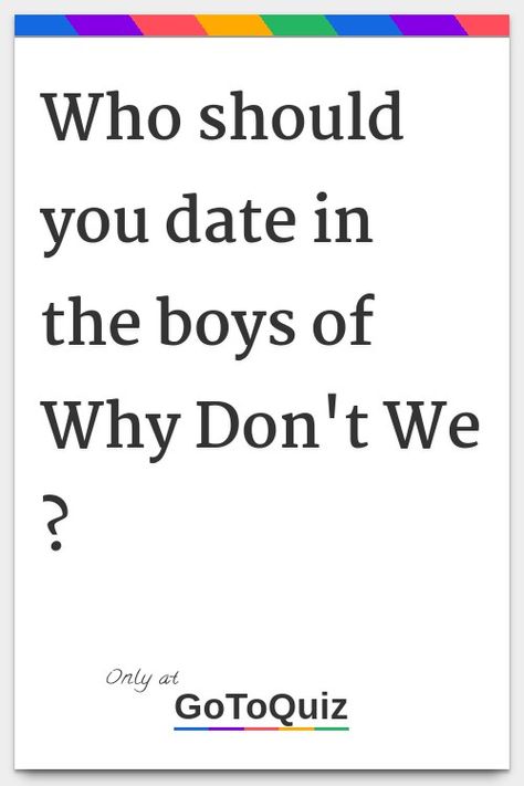 "Who should you date in the boys of Why Don't We ?" My result: Jonah marais Why Don’t We Imagines, Zach Herron Imagines, Why Don't We Quotes, Zack Herron, Why Don't We Wallpaper, Why Dont We, Text Imagines, Why Dont We Imagines, What's My Aesthetic