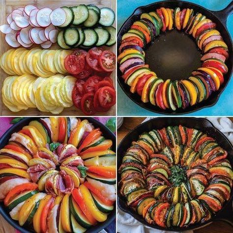 Easy Keto (Bowl Recipes) | My grandmother taught me this"Keto Ratatouille" old recipe it's a practical and very tasty meal🥰. | Facebook Ratatouille Recipe Easy, Ratatouille Ingredients, Fruit Salad Ingredients, Cheesecake Fruit Salad, Chicken Zucchini Casserole, Vegan Mushroom Stroganoff, Creamy Mushroom Chicken, Ratatouille Recipe, Lasagna Ingredients