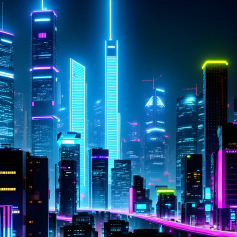 Night City Cyberpunk 2077, Midnight City, City Sketch, Sci Fi City, Cyberpunk City, City Wallpaper, Future City, Futuristic City, City Landscape