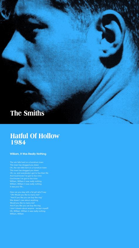 The Smiths Wallpaper Iphone, Smiths Wallpaper, The Smiths Wallpaper, The Smiths Poster, Hatful Of Hollow, The Smiths Morrissey, Downtown Aesthetic, Music Poster Ideas, Perks Of Being A Wallflower