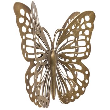 Gold Metal Butterfly Wall Decor Crown Wall Decor, Butterfly Bedroom, Butterfly Nursery, Wall Decor Hobby Lobby, Butterfly Decor, Butterfly Wall Decor, Metal Butterfly, Tree Wall Decor, Butterfly Wall Art