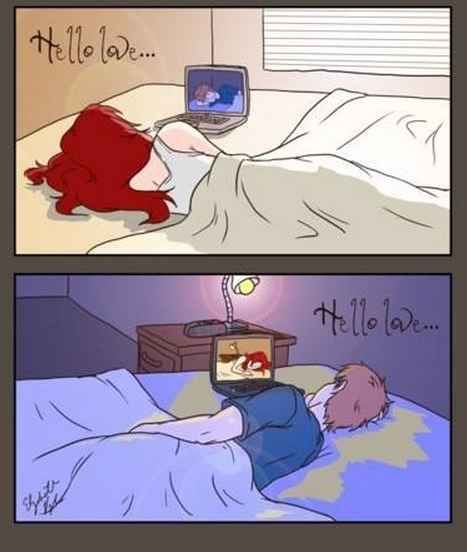 Long Distance Relationship Art, Distance Relationship Quotes, Cute Couple Comics, Distance Love, Sleep Eye, Long Distance Love, Cute Love Cartoons, Super Quotes, Distance Relationship