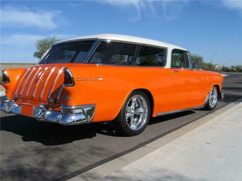 Beach Wagon, Chevy Nomad, Chevy Classic, 57 Chevy, 1955 Chevy, 1955 Chevrolet, Classic Cars Trucks Hot Rods, 55 Chevy, Station Wagons