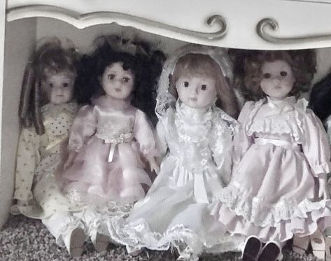 My Sweet Audrina, Creepy Cute Fashion, Creepy Core, Vintage Porcelain Dolls, Antique Porcelain Dolls, Doll Aesthetic, Haunted Dolls, Victorian Dolls, Living Dolls