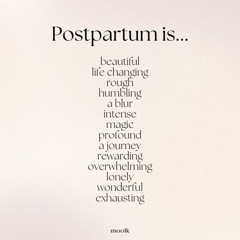 Postpartum is... so many different things, to so many different parents. These are just some of the responses we received when we asked you to define postpartum in just one word. The season after pregnancy is new and wonderful, and challenging and lonely, and rewarding and absolutely everything in between, plus a million more feelings that are impossible to put into words. And that's okay. Trust us mama, you're doing so well 🤍 Doula Quotes, After Pregnancy, One Word, Postpartum, Life Is Beautiful, Life Changes, No Response, Parenting, Wonder