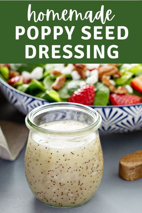 Homemade Poppy Seed Dressing, Honey Poppyseed Dressing Recipe, Poppyseed Dressing Salad Recipes, Sweet Poppyseed Dressing, Poppyseed Vinaigrette Dressing, Sweet Poppy Seed Dressing, Poppyseed Salad Recipe, Healthy Poppyseed Dressing, Poppyseed Dressing Recipe Healthy