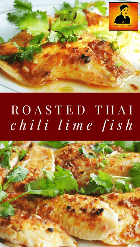 Tile Fish Recipe, Chili Lime Fish, Thai Fish Recipe, Healthy Thai Recipes, Thai Fish, Asian Fish Recipes, Cod Fish Recipes, Vegetables Rice, Mash Potatoes