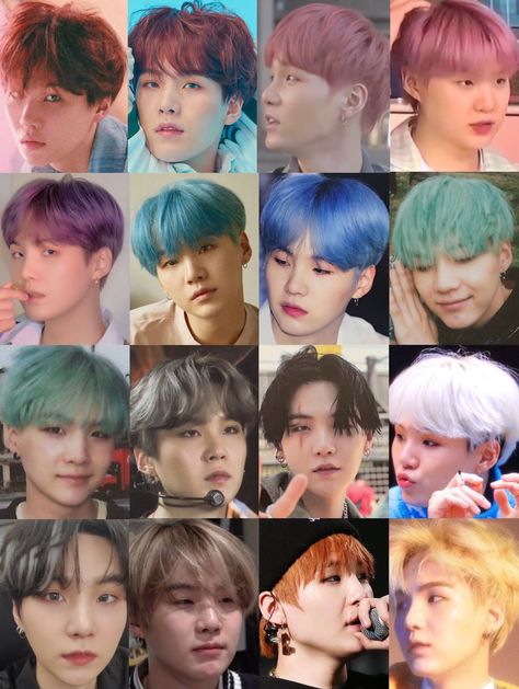 Yoongi Hair, Min Yoongi Bts, G Dragon, Fall Hair Colors, Bts Yoongi, Ginger Hair, Bts Suga, Bts Photo, Hair Colors