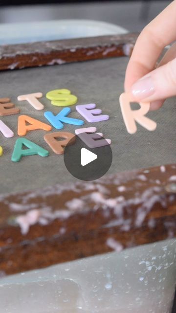 Sandpaper Letters Diy, Paper Pulp Molding Diy, Paper Mache Letter Decorating Ideas, Molded Paper Pulp Packaging, Paper Mache Scrapbook Paper, Foam Letters, July 9th, Paper Vase, Recycled Paper