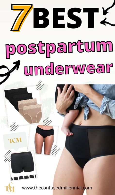 Regardless of how you gave birth, you'll know that finding the best postpartum underwear is key to a comfortable recovery. | postpartum essentials for mom | postpartum undergarments | postpartum tips for c section | postpartum undergarments | best postpartum undies | things to help with postpartum | postpartum things to buy | postpartum things you need | postpartum things for mom | postpartum must haves for mom Postpartum Essentials For Mom, Diy Postpartum, Postpartum Must Haves, Postpartum Tips, Postpartum Essentials, Period Undies, Pregnancy Labor, Mom Life Hacks, Second Pregnancy