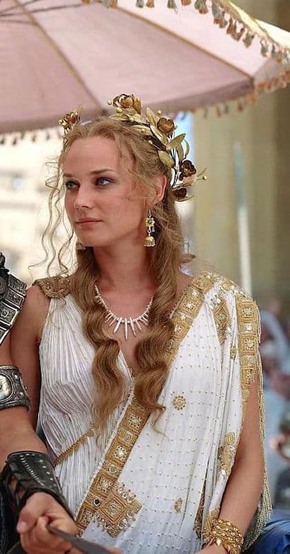 Greece Movie, Greek Hair, Greek Dress, Toga Party, Greek Costume, Greek Goddess Costume, Goddess Costume, Goddess Dress, Diane Kruger