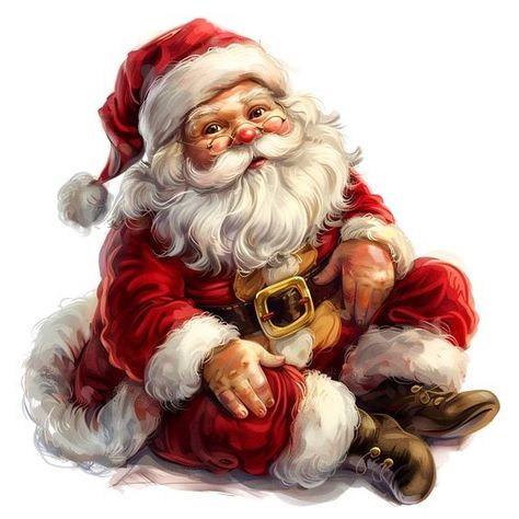 Santa Claus Pictures Image, Santa Claus Pictures, Watercolor Santa, Santa Clipart, Santa Claus Images, Xmas Pictures, Holiday Images, Clipart Christmas, Old Christmas