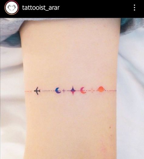 #tattoo, #tattoos, #inked, #tattooart, #tattooedwomen, #tattooedguys, #tattooinspiration, #tattooideas, #tattooworldwide, #tattoosociety, #InkLaughs, and #TattooFails​ Simple Modern Tattoo, Small But Meaningful Tattoos, Wrist Bracelet Tattoo, Colour Tattoo For Women, Airplane Tattoo, Side Wrist Tattoos, Butterfly Tattoo Meaning, Most Beautiful Butterfly, Cool Wrist Tattoos