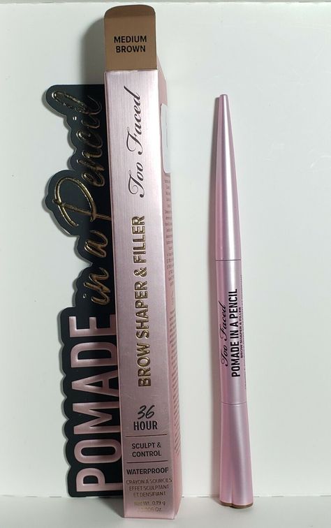 Brow Pencils, A Pencil, Too Faced, Medium Brown, Pencil, Thank You, Good Things, Skin, Makeup