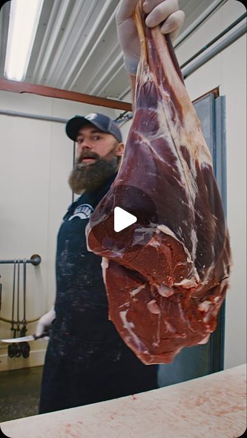 Seth Perkins on Instagram: "Breaking down a Whitetail Deer round. 🦌🔪🥩 
#reelsinstagram #reels #reelsviral #reelsvideo #video #viral #trending #foryou #fyp #bbq #meat #beef #steaks #thebeardedbutchers #youtube #butcher #food #beardedbutcher #eat #barbecue #brisket #steak #algorithim #algorithms #foodie #hunting #whitetail #hunt #bowhunt #outdoors" Deer Butchering, Venison Jerky Recipe, Best Ribs Recipe, Deer Processing, Venison Jerky, Meat Butcher, Whitetail Hunting, Dove Hunting, Deer Recipes