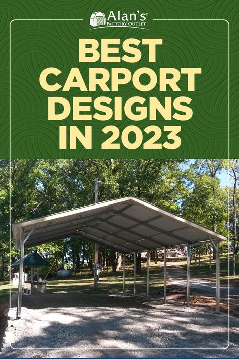 Elevate your outdoor space with the best carport design of 2023. Discover architectural marvels that combine form and function, showcasing innovative designs that enhance the aesthetics of your property. Make a statement with the perfect carport design for your unique style. #CarportDesign #ArchitecturalMarvels #TopCarportDesign2023 Metal Carports Ideas, Gazebo Carport Ideas, Car Ports Ideas Carport Designs, Detached Carport Ideas, Car Port Ideas, Prefab Carport, Cheap Carports, Carport Addition, Enclosed Carport