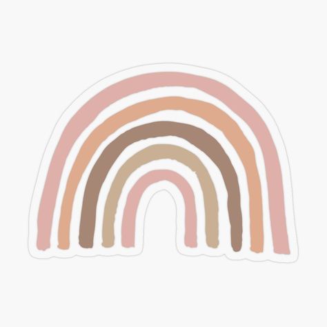 Get my art printed on awesome products. Support me at Redbubble #RBandME: https://www.redbubble.com/i/sticker/Copy-of-Aesthetic-Boho-Shades-of-Pink-Rose-Gold-and-Brown-Neutral-Bohemian-Rainbow-by-designclaw/56231365.O9UDB?asc=u Wallpaper Iphone Rose Gold, Boho Shades, Boho Wallpaper Iphone, Rainbow Wallpaper Iphone, Neutral Bohemian, Rose Gold Aesthetic, Wallpaper Iphone Boho, Bohemian Rainbow, Phone Wallpaper Boho