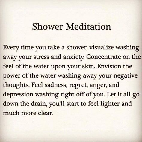 Shower meditation Shower Meditation, Photography Tattoo, Yoga Handstand, Health Cleanse, Food Blogging, Easy Meditation, Health Ideas, Free Your Mind, Yoga Motivation