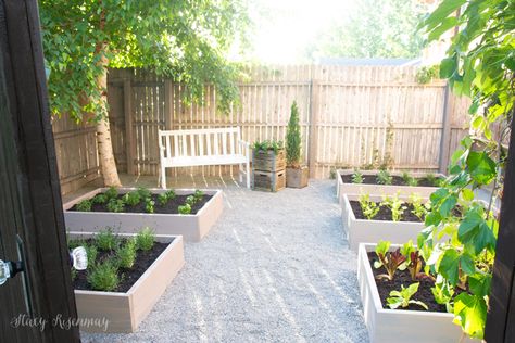 Raised garden beds with herbs   #Homedepotpartner #herbs #raisedgardenbeds #garden #gardening #herbgarden #gardens #planterboxes #Raisedplanters @HomeDepot Raised Flower Bed Around Patio, White Raised Garden Beds, Modern Raised Garden Beds, Concrete Raised Garden Beds, Beautiful Raised Garden Beds, Raised Herb Garden, Elevated Gardening, Garden Paradise, Vegetable Patch