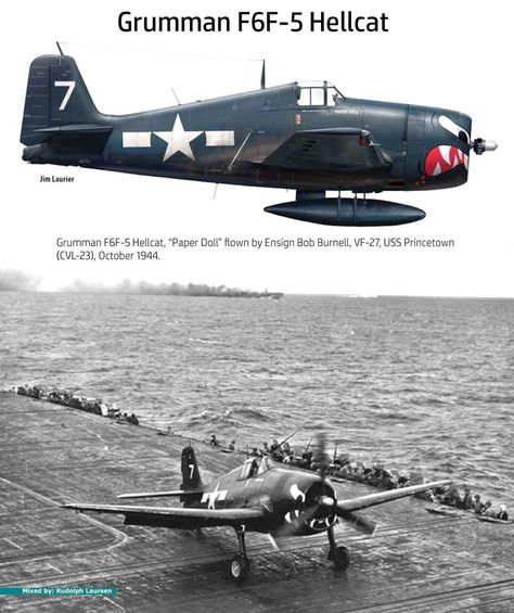 Grumman F6f Hellcat, F6f Hellcat, Ww2 Fighter Planes, Wwii Fighter Planes, Us Navy Aircraft, Fly Navy, Wwii Airplane, Wwii Fighters, Wwii Plane