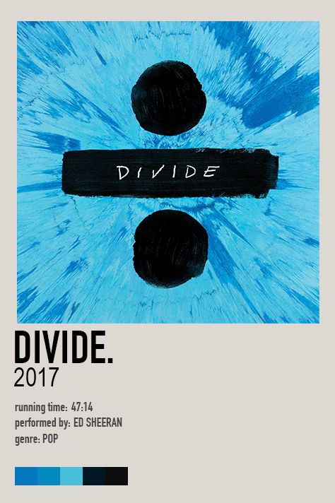 Divide - Ed Sheeran (2017) Ed Sheeran Perfect, Perfect Lyrics, Guitar Aesthetic, Galway Girl, Printable Wall Collage, Castle On The Hill, Music Poster Ideas, Got7 Yugyeom, Film Poster Design