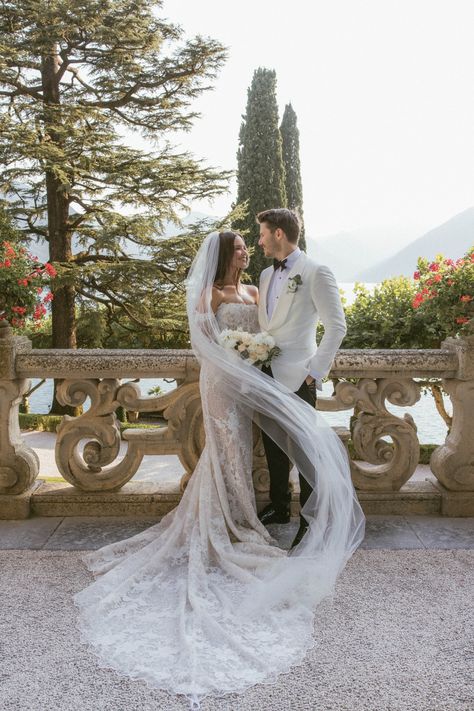 Inside Jason Dundas And Tayler Blackman’s Lake Como Wedding – Vogue Australia Beauty And The Beast Wedding Dresses, Italy Wedding Dress, Lake Wedding Venues, Wedding Dress 2024, Wedding Dress Alterations, Timeless Wedding Dress, Vogue Wedding, Lake Como Wedding, Wedding Picture Poses